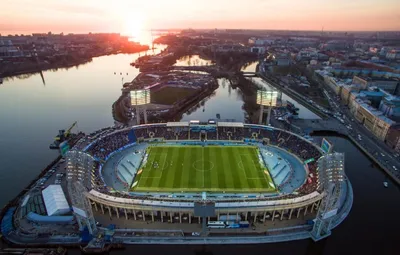 Стадион «Петровский» – главный спортивный объект Петровского острова