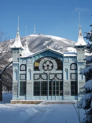 Фото Цветник зимой / Winter Park в городе Пятигорск