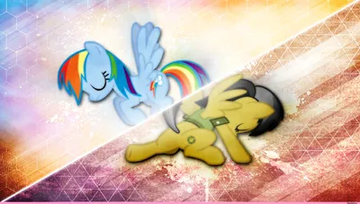 Пятничные обои / Vinyl Scratch (Винил Скретч, dj pon3) :: Daring Do ::  Rainbow Dash (Рэйнбоу Дэш) :: mlp wallpaper :: mane 6 :: minor :: mlp art  :: my little pony (