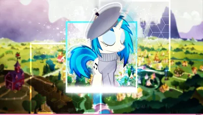 Пятничные обои / Vinyl Scratch (Винил Скретч, dj pon3) :: Daring Do ::  Rainbow Dash (Рэйнбоу Дэш) :: mlp wallpaper :: mane 6 :: minor :: mlp art  :: my little pony (