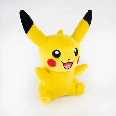 ᐉ Мягкая плюшевая игрушка Покемон Пикачу 20 см Желтый