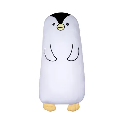Игрушка-подушка длинный пингвин 70см