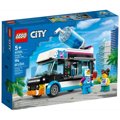 Купить Lego 60384 Город Грузовик Пингвина со слашем в Алматы от компании  \