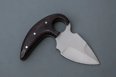 Нож «Пиранья-2» сталь 65х13 купить по цене 2 800 ₽ в официальном  интернет-магазине кузницы Сёмина Ю.М.
