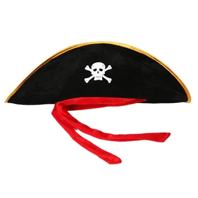 Пиратская шляпа-треуголка