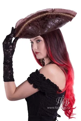 Шляпа пиратская Страна Карнавалия \"Принцесса пиратов\", детская, фетр,  размер 52-54 - купить по доступным ценам в интернет-магазине OZON  (240154529)
