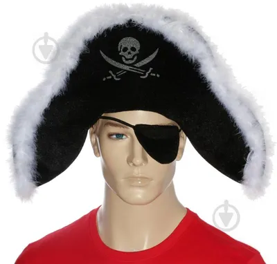 Пиратская шляпа , шляпа треуголка, шляпа пирата — цена 299 грн в каталоге  Шляпы ✓ Купить мужские вещи по доступной цене на Шафе | Украина #131509900