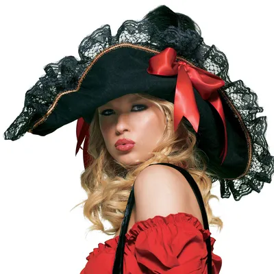 Пиратская шляпа — Купить пиратскую шляпу для женского костюма