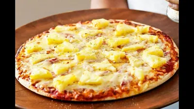 Гавайская пицца с ананасами и курицей - пошаговый рецепт с фото на Повар.ру