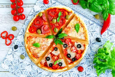 Пицца ассорти рецепт с фото пошагово - 1000.menu