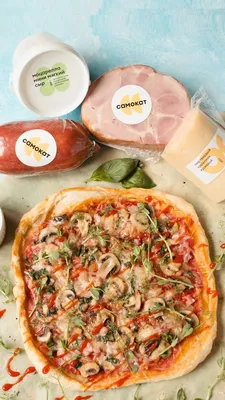 Домашняя пицца - пошаговый рецепт с фото, ингредиенты, как приготовить -  Hi-chef.ru