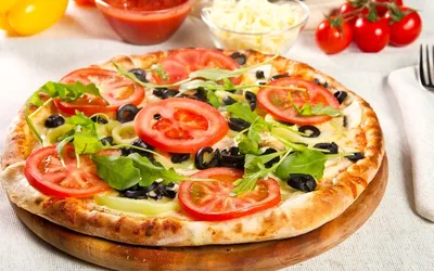 Лакомство вегетарианца: овощная пицца пошаговый рецепт с фото на сайте  академии выпечки Dr Bakers