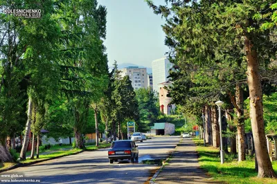Пицунда – Центр города, Абхазия – Фотограф: Глеб и Евгения Колесниченко |  gleb.us