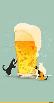 пиво :: красивые картинки :: котэ (прикольные картинки с кошками) :: art  (арт) / картинки, гифки, прикольные комиксы, интересные статьи по теме.