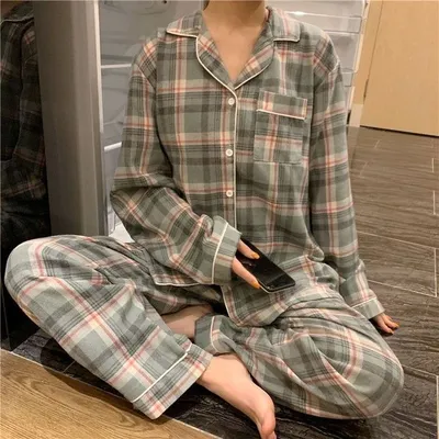 Уютная хлопковая пижама | Pajama fashion, Pajamas women, Pajama outfits