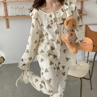Пижамы с мишками фото