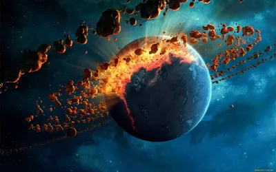 Взрыв планеты - 52 фото