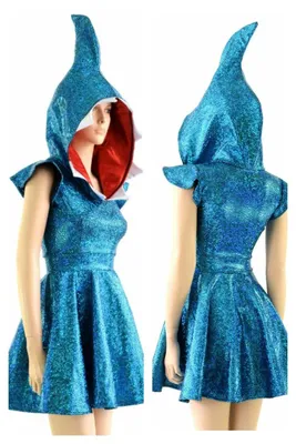 Uwowo Vtuber Gawr Gura Cosplay Costume Shark Cute Unisex Dress – Uwowo  Cosplay