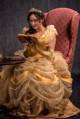 Belle Gold Dress -