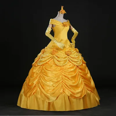 Side-By-Side Comparison – Belle's Dress - Bella Mae's Designs