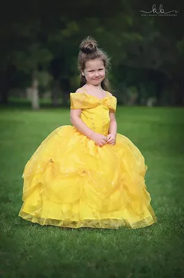 Belle Dress / Disney Princess Dress Beauty and the Beast Belle Costume /  Yellow Dress / Ball Gown for Toddler, Child, Girl Princess Costume - Etsy