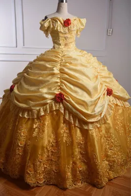 Belle Costume, Beauty and the Beast, Disney Princess Costume Dress  Inspired, Disney Cosplay Costume, Belle Adult Unique Costume, - Etsy