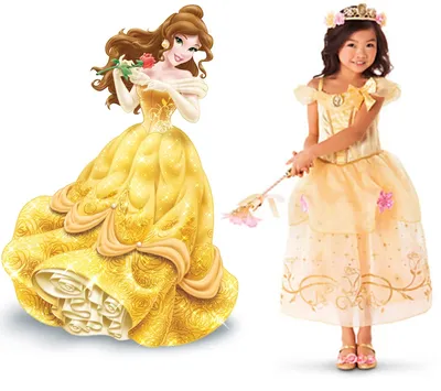 Belle Gold Dress Costume + Cosplay • Sara du Jour