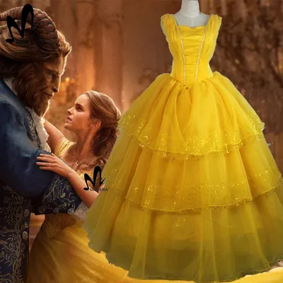 Beauty and the Beast 2017 Belle Dress, Belle Dresses, Belle Cosplay Co –  Coserz