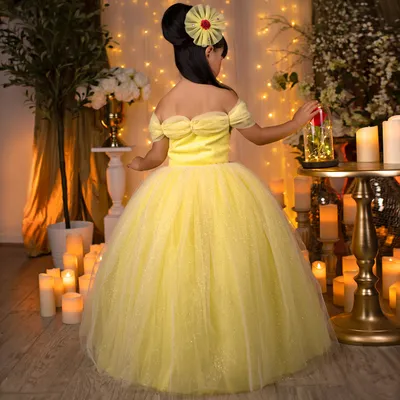 Belle Dress (Yellow) – Itty Bitty Toes