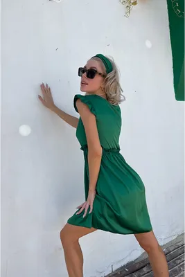 Летнее женское платье с висячим вырезом, без рукавов, на талии, с открытым  принтом, сексуальное платье – лучшие товары в онлайн-магазине Джум Гик