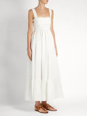 Chloe Off-White Eyelet Kimono Dress by Nay - Dakota Stone Boutique