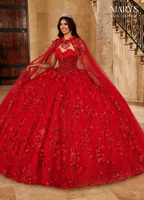 Cape Quinceanera Dress by Alta Couture MQ3075 – ABC Fashion