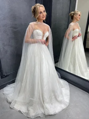 Свадебное платье Сабина-кейп купить по цене 24900 руб. в Санкт-Петербурге