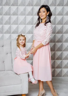 Платье мама и дочка фото