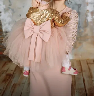 Акция к новому году!вечерние платья платье, мама дочка — цена 2000 грн в  каталоге Вечерние платья ✓ Купить женские вещи по доступной цене на Шафе |  Украина #52413570