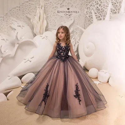 Кружевное платье для показа на день рождения для девочек, платье, длинная  юбка, детское модное пышное платье принцессы купить недорого — выгодные  цены, бесплатная доставка, реальные отзывы с фото — Joom