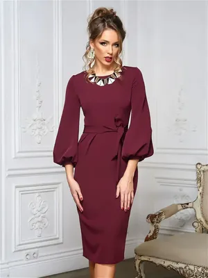 Платье футляр вечернее праздничное RUSSICOUTURE 10936522 купить за 3 558 ₽  в интернет-магазине Wildberries