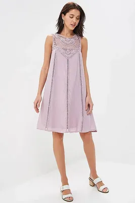 Платье с кружевной кокеткой - артикул B459069, цвет BOTO - купить по цене  1679 руб. в интернет-магазине Baon