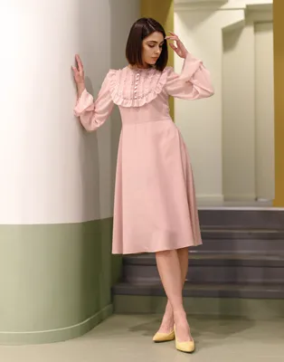 Красивое льняное платье на кокетке 1358 (44 50р) в расцветках  (ID#329858307), цена: 710 ₴, купить на Prom.ua