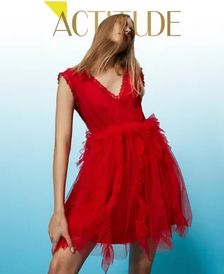 В новом сезоне на смену стритвиру приходят платья с рюшами и пышными  рукавами | Vogue Russia