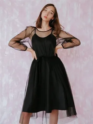 Платье прозрачное из сетки черное STARLENsimple 13847129 купить в  интернет-магазине Wildberries