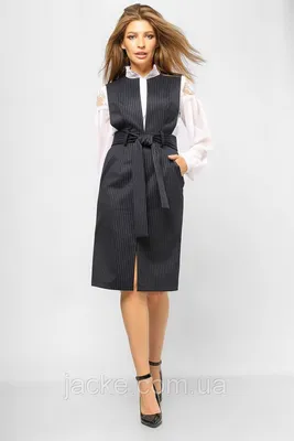 100+ моделей сарафана для офиса: с чем его следует носить | Офисная одежда,  Наряды, Модели