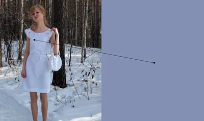 Женское летнее платье синее в белый горох Modna KAZKA MKSN2305-01