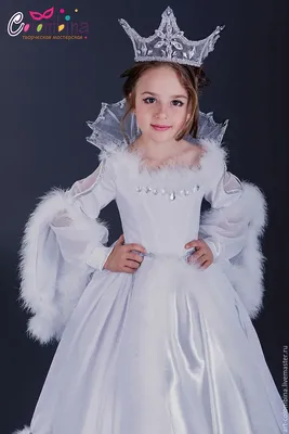 Платье снежной королевы фото