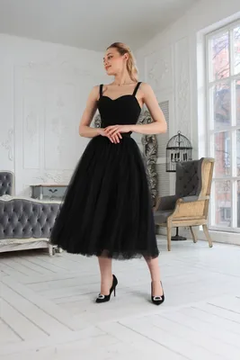 Купить юбку пачку темного цвета в интернет магазине