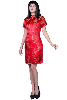 2024 традиционное китайское платье qipao, женское вечернее платье,  винтажное женское платье-Ципао hanfu с цветочным принтом | AliExpress
