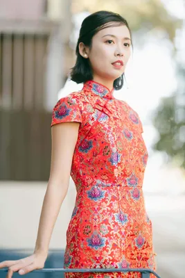 Белое китайское платье Qipao, модное платье-Ципао, женское длинное  современное платье Qi Pao, восточное платье с вышивкой, Qipao, модное платье  для показа | AliExpress