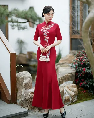 ципао(чонсам)- китайское платье оптом от фабрики Китая