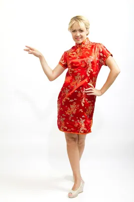 Chinese Improved Cheongsam Modern China Daily Qipao Dress - Hanfumodern