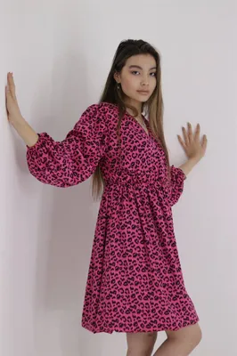 Cтильное короткое платье в стиле casual (ID#1296068156), цена: 1743 ₴,  купить на Prom.ua